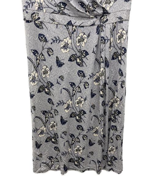 TORY BURCH（トリーバーチ）TORY BURCH (トリーバーチ) 半袖ワンピース グレー サイズ:XSの古着・服飾アイテム