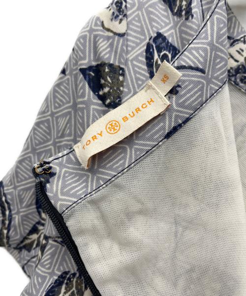 TORY BURCH（トリーバーチ）TORY BURCH (トリーバーチ) 半袖ワンピース グレー サイズ:XSの古着・服飾アイテム