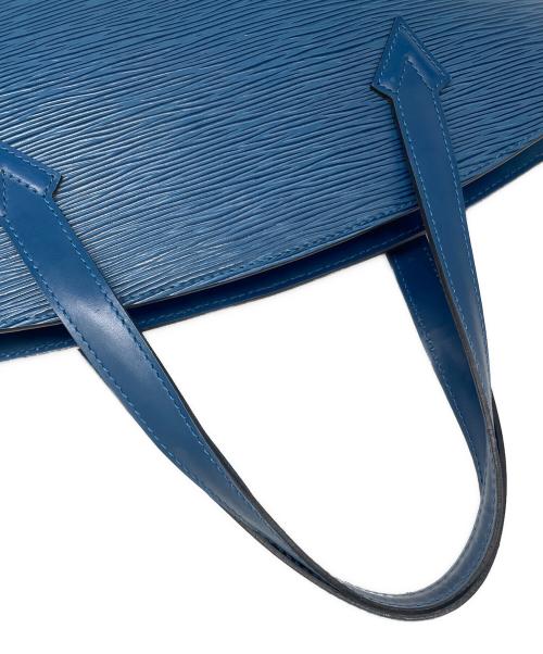 LOUIS VUITTON（ルイ ヴィトン）LOUIS VUITTON (ルイ ヴィトン) ハンドバッグ ブルーの古着・服飾アイテム