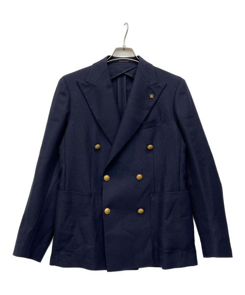 TAGLIATORE（タリアトーレ）TAGLIATORE (タリアトーレ) ダブルテーラードジャケット ネイビー サイズ:46の古着・服飾アイテム