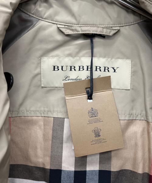 BURBERRY（バーバリー）BURBERRY (バーバリー) フーデッドトレンチコート ベージュ サイズ:10の古着・服飾アイテム