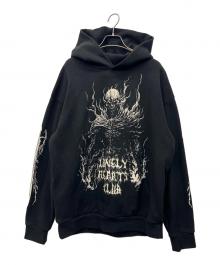 LONELY HEARTS CLUB（ロンリーハーツクラブ）の古着「プルオーバーパーカー」｜ブラック
