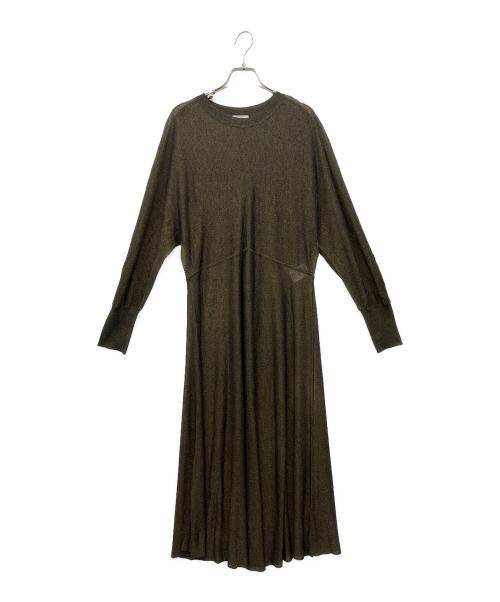 DES PRES（デ プレ）DES PRES (デ プレ) 長袖ワンピース グリーン サイズ:Freeの古着・服飾アイテム