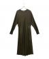DES PRES（デ プレ）の古着「長袖ワンピース」｜グリーン