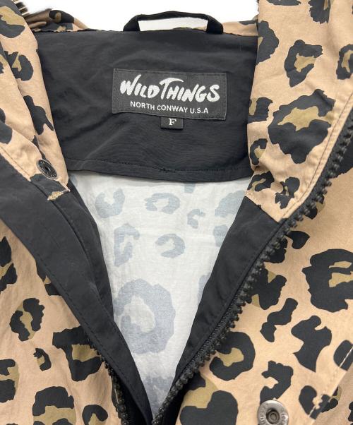 WILD THINGS（ワイルドシングス）WILD THINGS (ワイルドシングス) マウンテンパーカー ベージュ×ブラック サイズ:Fの古着・服飾アイテム