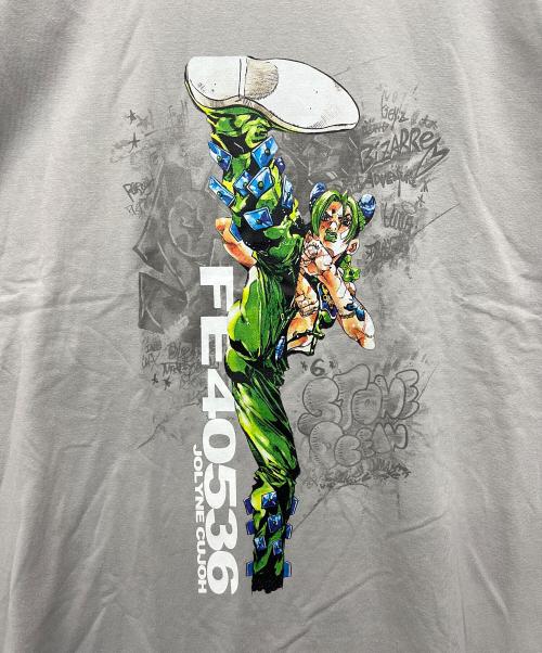 ジョジョの奇妙な冒険（ジョジョノ奇妙ナ冒険）ジョジョの奇妙な冒険 (ジョジョノ奇妙ナ冒険) 半袖カットソー グレー サイズ:XLの古着・服飾アイテム