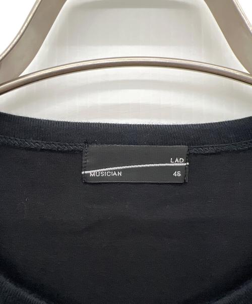 LAD MUSICIAN（ラッドミュージシャン）LAD MUSICIAN (ラッドミュージシャン) 半袖カットソー ブラック サイズ:46の古着・服飾アイテム