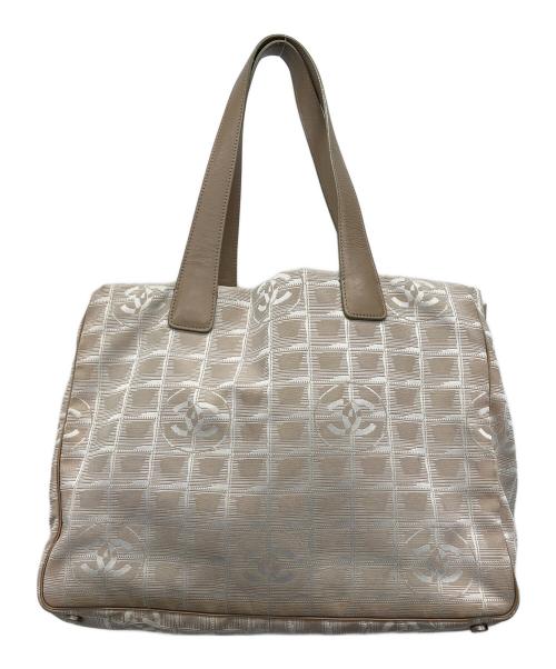 CHANEL（シャネル）CHANEL (シャネル) トートバッグ ニュートラベルラインMM ベージュの古着・服飾アイテム