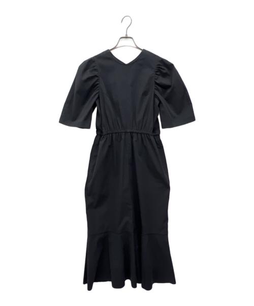 IENA（イエナ）IENA (イエナ) 半袖ワンピース ブラック サイズ:36の古着・服飾アイテム