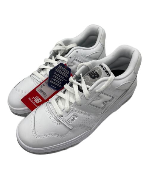 NEW BALANCE（ニューバランス）NEW BALANCE (ニューバランス) スニーカー ホワイト サイズ:27 未使用品の古着・服飾アイテム