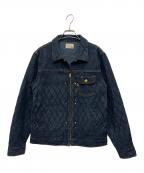 graphzeroグラフゼロ）の古着「剣道デニムジャケット」｜ネイビー