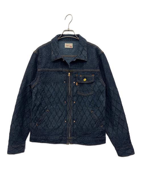 graphzero（グラフゼロ）graphzero (グラフゼロ) 剣道デニムジャケット ネイビー サイズ:Lの古着・服飾アイテム