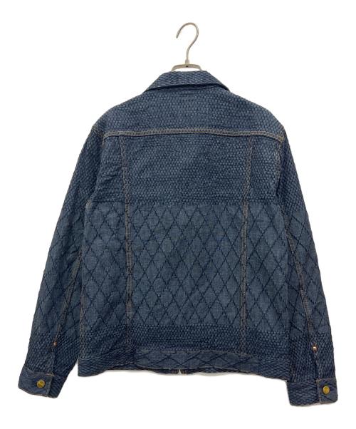 graphzero（グラフゼロ）graphzero (グラフゼロ) 剣道デニムジャケット ネイビー サイズ:Lの古着・服飾アイテム