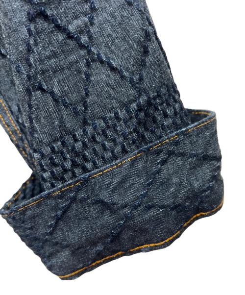 graphzero（グラフゼロ）graphzero (グラフゼロ) 剣道デニムジャケット ネイビー サイズ:Lの古着・服飾アイテム