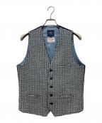 Harris Tweedハリスツイード）の古着「ベスト」｜ブルー