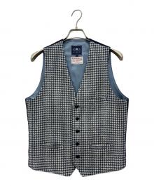 Harris Tweed（ハリスツイード）の古着「ベスト」｜ブルー