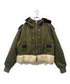 DIESELディーゼル）の古着「ブルゾン」｜グリーン