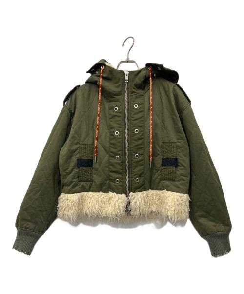 DIESEL（ディーゼル）DIESEL (ディーゼル) ブルゾン グリーン サイズ:XSの古着・服飾アイテム