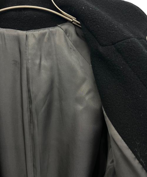 MAISON SPECIAL（メゾンスペシャル）MAISON SPECIAL (メゾンスペシャル) スーパー100メルトンルーズコート ブラック サイズ:Mの古着・服飾アイテム