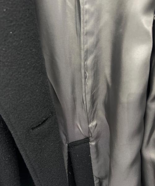 MAISON SPECIAL（メゾンスペシャル）MAISON SPECIAL (メゾンスペシャル) スーパー100メルトンルーズコート ブラック サイズ:Mの古着・服飾アイテム