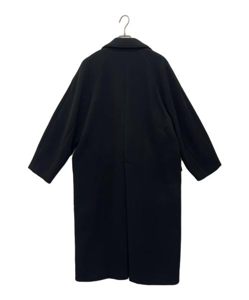 MAISON SPECIAL（メゾンスペシャル）MAISON SPECIAL (メゾンスペシャル) スーパー100メルトンルーズコート ブラック サイズ:Mの古着・服飾アイテム