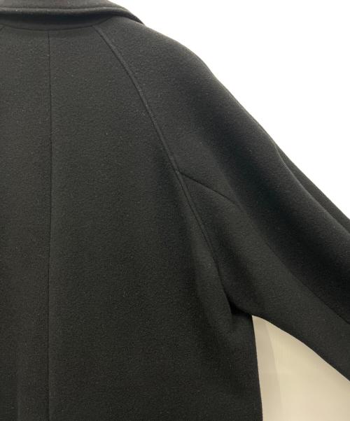 MAISON SPECIAL（メゾンスペシャル）MAISON SPECIAL (メゾンスペシャル) スーパー100メルトンルーズコート ブラック サイズ:Mの古着・服飾アイテム