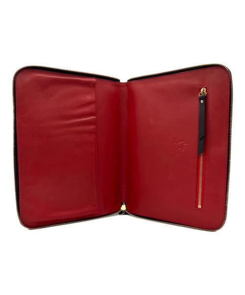 Christian Louboutin（クリスチャン・ルブタン）Christian Louboutin (クリスチャン・ルブタン) クラッチバッグ ベージュ×ブラックの古着・服飾アイテム