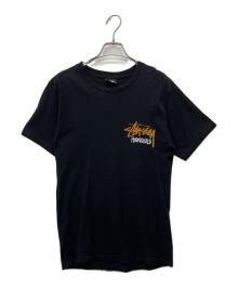 stussy（ステューシー）の古着「半袖カットソー」｜ブラック