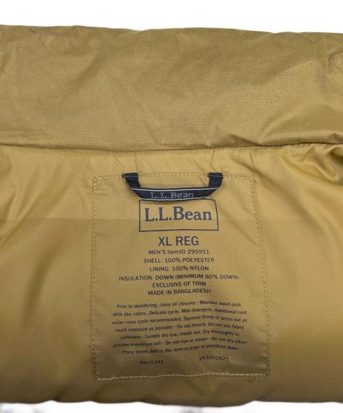 L.L.Bean（エルエルビーン）L.L.Bean (エルエルビーン) ダウンベスト ブラウン サイズ:XLの古着・服飾アイテム