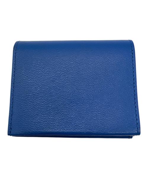 MOLINI（モリニ）MOLINI (モリニ) bifold compact wallet ブルーの古着・服飾アイテム