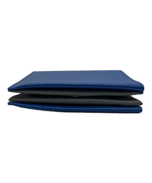 MOLINI（モリニ）MOLINI (モリニ) bifold compact wallet ブルーの古着・服飾アイテム