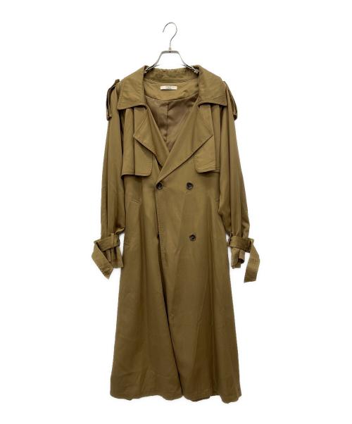 UNGRID（アングリッド）UNGRID (アングリッド) ルーズトレンチコート ベージュ サイズ:Sの古着・服飾アイテム