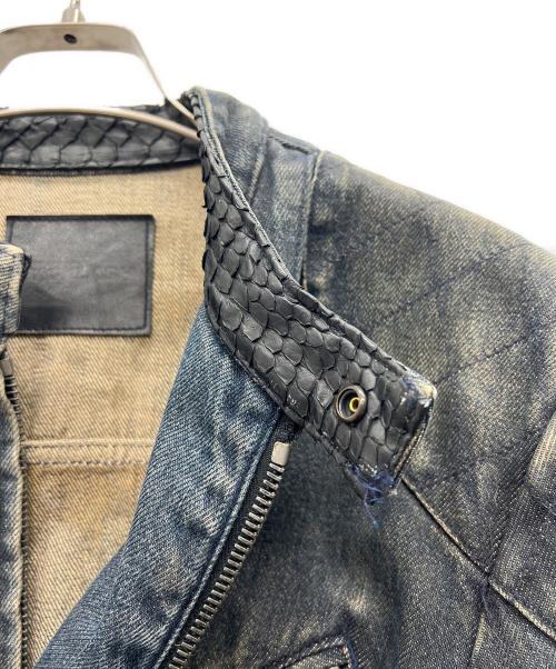 BACKLASH（バックラッシュ）BACKLASH (バックラッシュ) デニムジャケット インディゴ サイズ:Lの古着・服飾アイテム