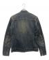 BACKLASH (バックラッシュ) デニムジャケット インディゴ サイズ:L：12000円