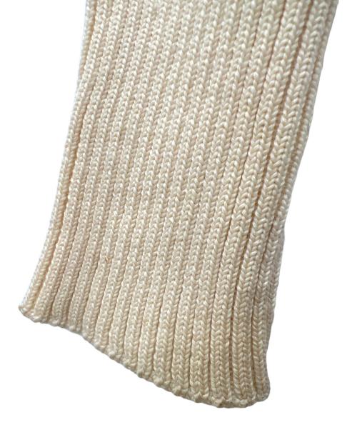 ANDERSEN-ANDERSEN（アンデルセン アンデルセン）ANDERSEN-ANDERSEN (アンデルセン アンデルセン) 薄手ニット アイボリー サイズ:XSの古着・服飾アイテム