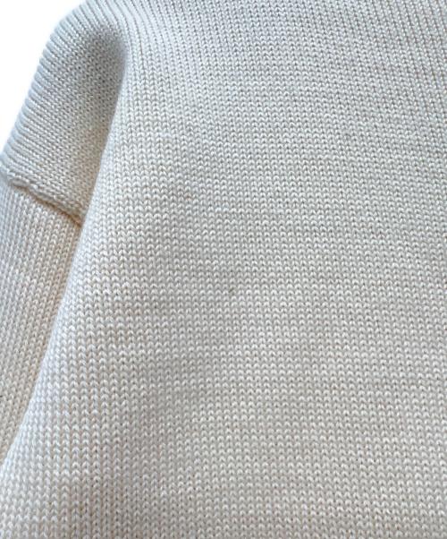 ANDERSEN-ANDERSEN（アンデルセン アンデルセン）ANDERSEN-ANDERSEN (アンデルセン アンデルセン) 薄手ニット アイボリー サイズ:XSの古着・服飾アイテム