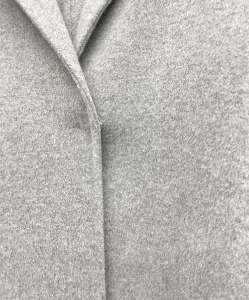 MUSE（ミューズ）MUSE (ミューズ) ウールアンゴラリバーコート グレー サイズ:Fの古着・服飾アイテム