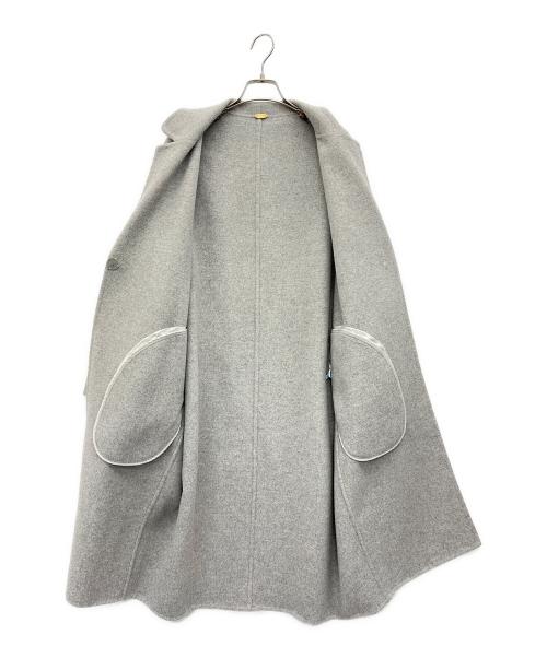 MUSE（ミューズ）MUSE (ミューズ) ウールアンゴラリバーコート グレー サイズ:Fの古着・服飾アイテム