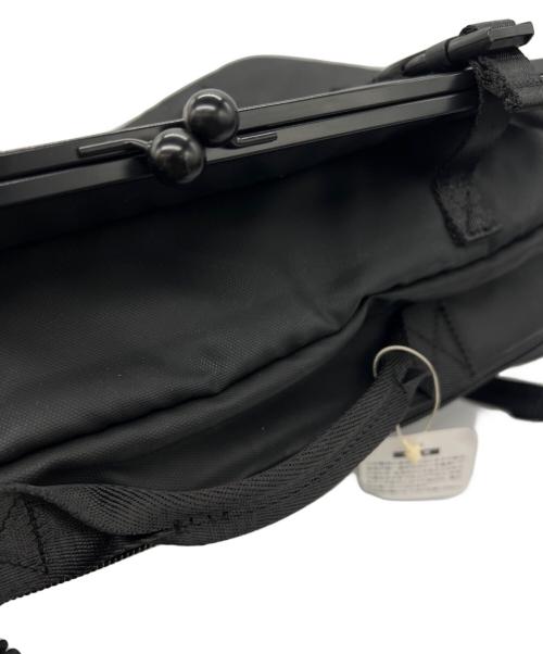 AYANOKOJI（アヤノコウジ）AYANOKOJI (アヤノコウジ) ラウンドがま口アーバンリュック ブラックの古着・服飾アイテム