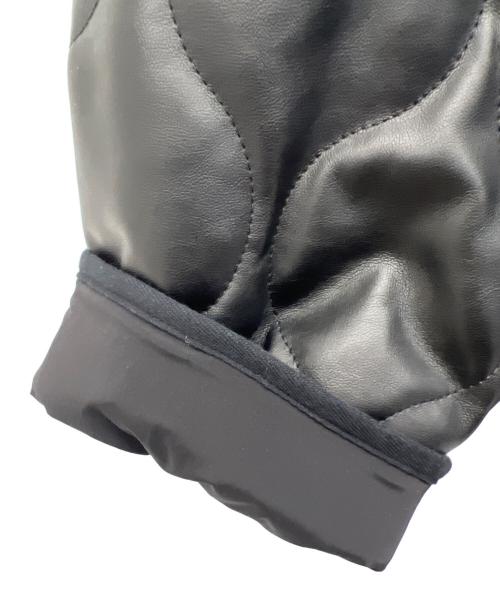 HIBECK（ハイベック）HIBECK (ハイベック) キルティングジャケット ブラック サイズ:Mの古着・服飾アイテム