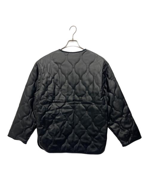 HIBECK（ハイベック）HIBECK (ハイベック) キルティングジャケット ブラック サイズ:Mの古着・服飾アイテム