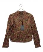 MIU MIUミュウミュウ）の古着「長袖ブラウス」｜マルチカラー