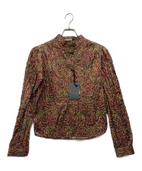 MIU MIU（ミュウミュウ）MIU MIU (ミュウミュウ) 長袖ブラウス マルチカラー サイズ:38の古着・服飾アイテム