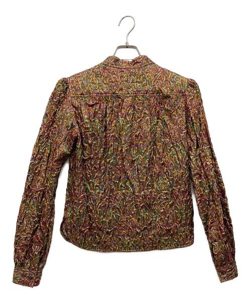 MIU MIU（ミュウミュウ）MIU MIU (ミュウミュウ) 長袖ブラウス マルチカラー サイズ:38の古着・服飾アイテム