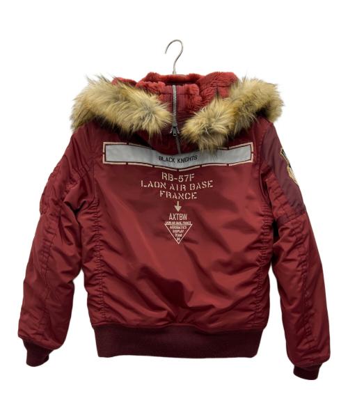 AVIREX（アヴィレックス）AVIREX (アヴィレックス) N-2Bジャケット レッド サイズ:Lの古着・服飾アイテム