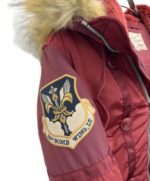 AVIREX（アヴィレックス）AVIREX (アヴィレックス) N-2Bジャケット レッド サイズ:Lの古着・服飾アイテム