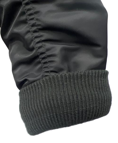 edition（エディション）edition (エディション) MA-1ブルゾン ブラック サイズ:Fの古着・服飾アイテム