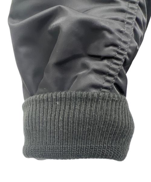 edition（エディション）edition (エディション) MA-1ブルゾン ブラック サイズ:Fの古着・服飾アイテム