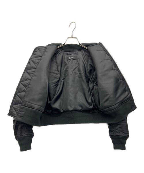 edition（エディション）edition (エディション) MA-1ブルゾン ブラック サイズ:Fの古着・服飾アイテム