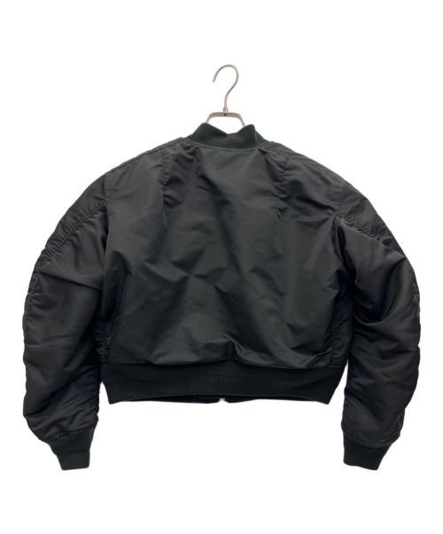 edition（エディション）edition (エディション) MA-1ブルゾン ブラック サイズ:Fの古着・服飾アイテム